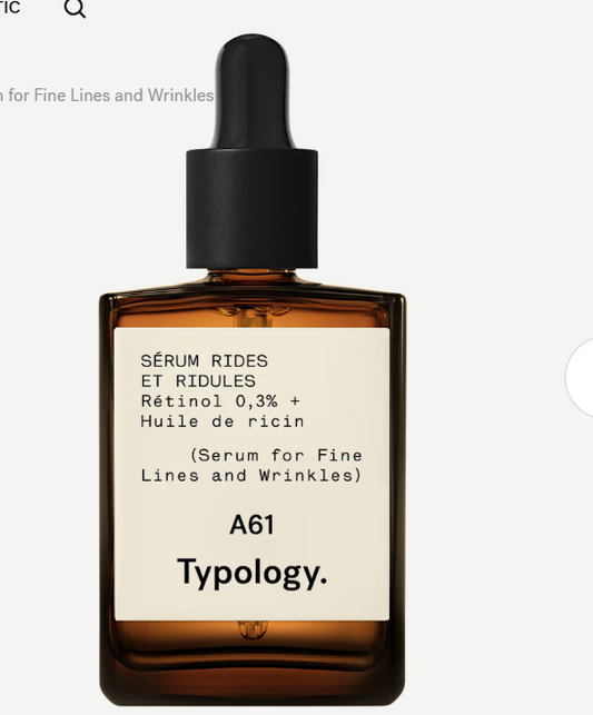 Serum for Fine Lines and Wrinkles A61 0.3% Retinol + Castor Oil