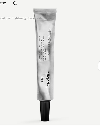 Targeted Skin-Tightening Concentrate A43 10% Inhibiting Peptide Complex + Hyaluronic Acid