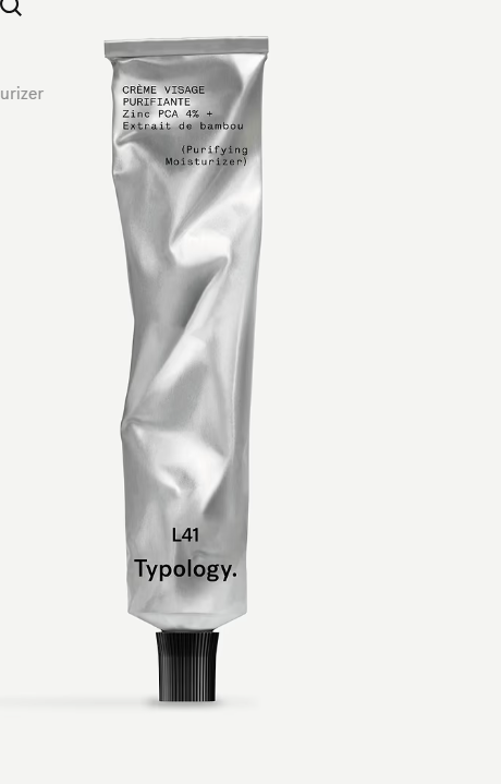 **Purifying Moisturizer L41 – 4% Zinc PCA & Bamboo Extract, Hydrating Facial Moisturizer, 1.69 fl oz (50 mL)**