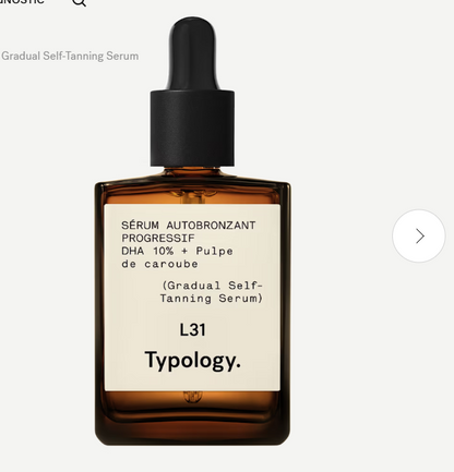 Gradual Self-Tanning Serum L31 10% Plant-Based DHA + Carob Pulp