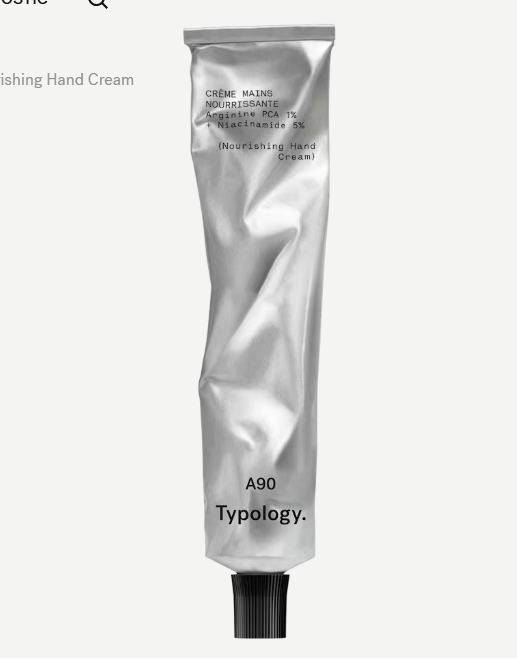 Nourishing Hand Cream A90 1% Arginine PCA + 5% Niacinamide