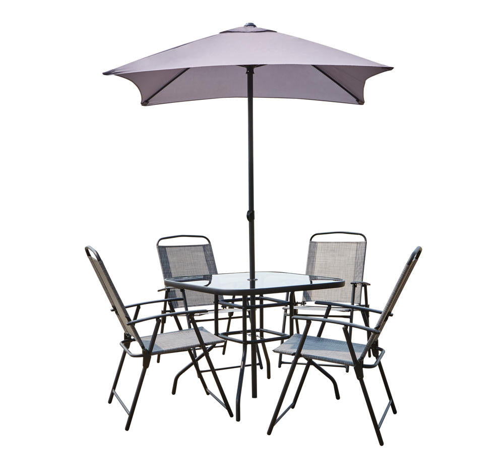 Grant Park 6-Piece Outdoor Furniture Set – All-Weather Patio Seating Collection