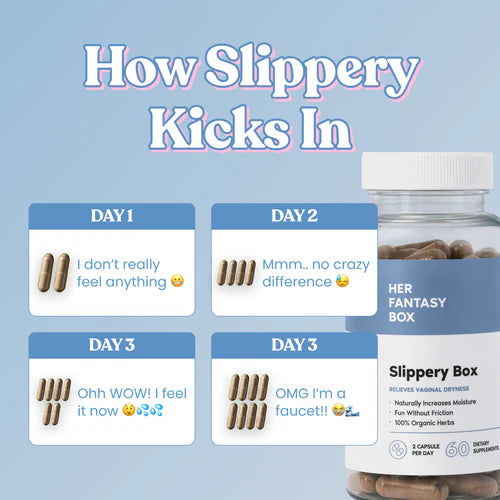 Slippery Box - Extra Moisture Support Capsules