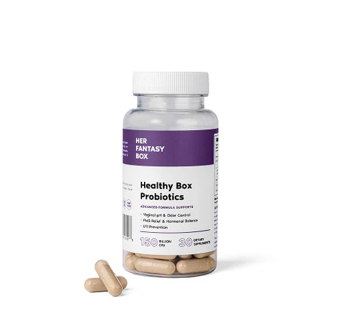 Healthy Box Probiotics for pH, Odor, Pms Relief & Uti Prevention