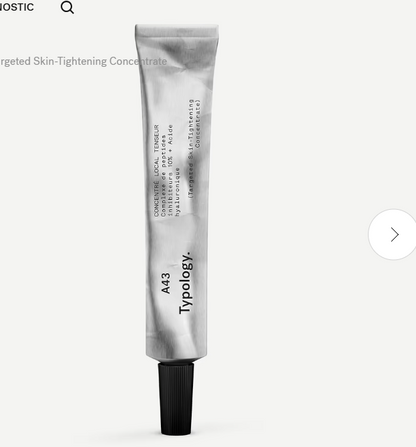 Targeted Skin-Tightening Concentrate A43 10% Inhibiting Peptide Complex + Hyaluronic Acid