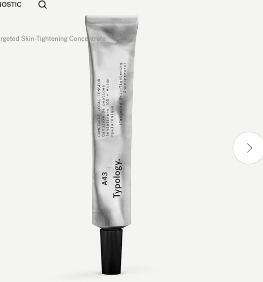 Targeted Skin-Tightening Concentrate A43 10% Inhibiting Peptide Complex + Hyaluronic Acid