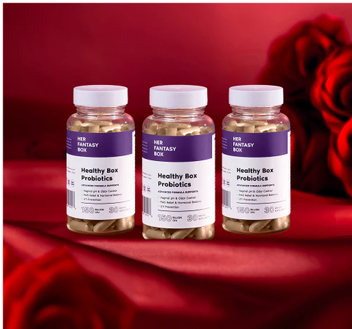 Healthy Box Probiotics for pH, Odor, Pms Relief & Uti Prevention