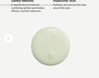 Eye Serum for Fine Lines and Wrinkles A30 0.1% Retinoids + Hyaluronic Acid