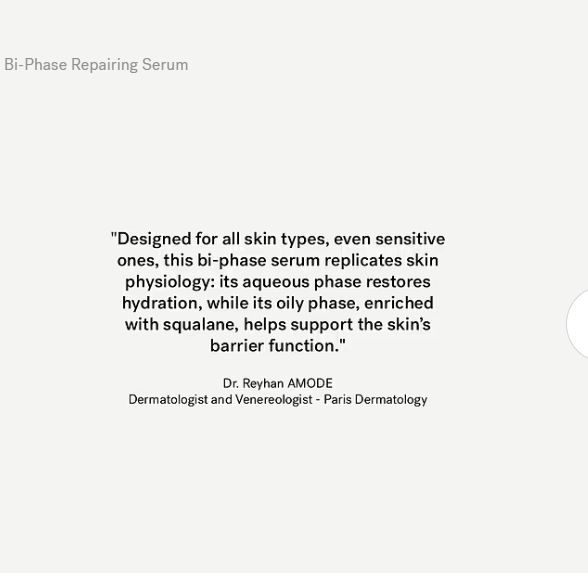 Bi-Phase Repairing Serum C30 3% NMF Complex + Squalane
