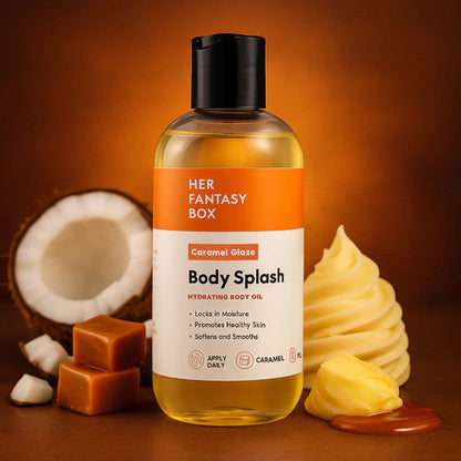 Body Splash - Skin Smoothing Body Oil (Caramel Glaze)