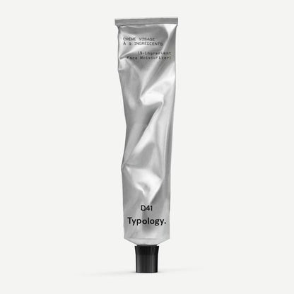 D41 9-Ingredient Face Moisturiser – Simple Nourishing Moisturizer for Long-Lasting Hydration & Skin Barrier Support, 50 mL