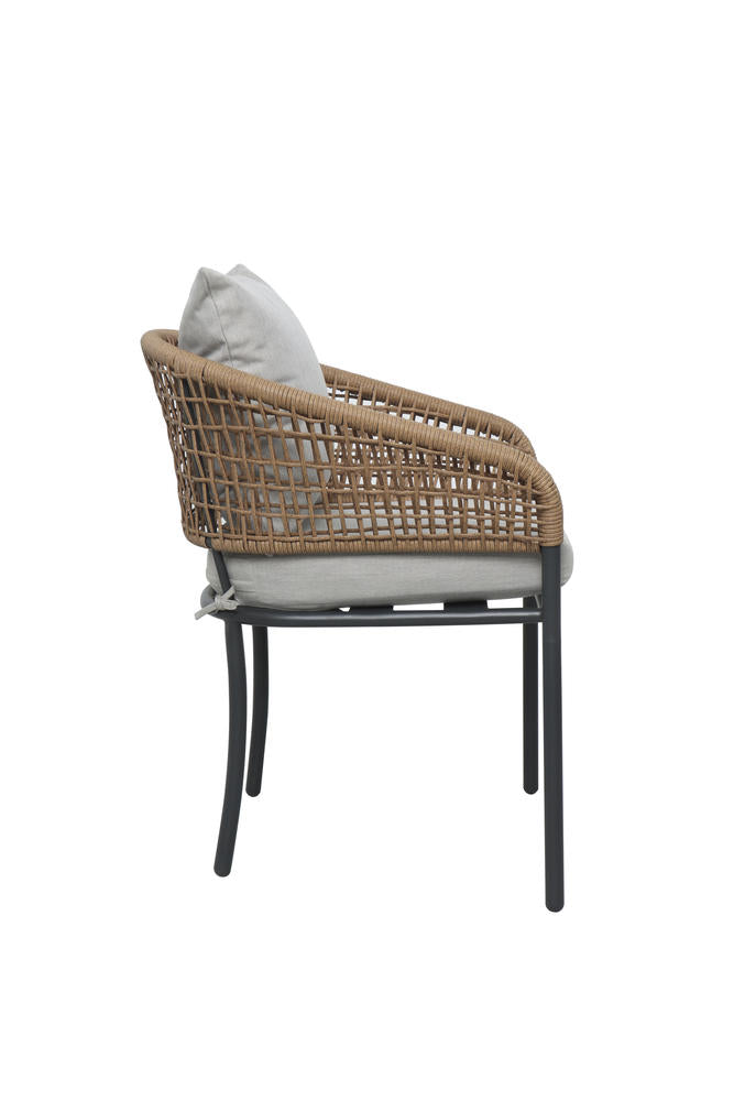 Backyard Creations Lumi 3-Piece Patio Bistro Set – Outdoor Table & 2 Chairs