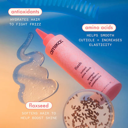 amika  Flash Instant Shine Hair Gloss Mask
