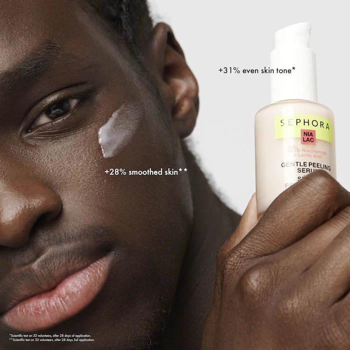 SEPHORA COLLECTION  Gentle Exfoliating Peeling Serum with Niacinamide +  Lactic Acid  $10.50