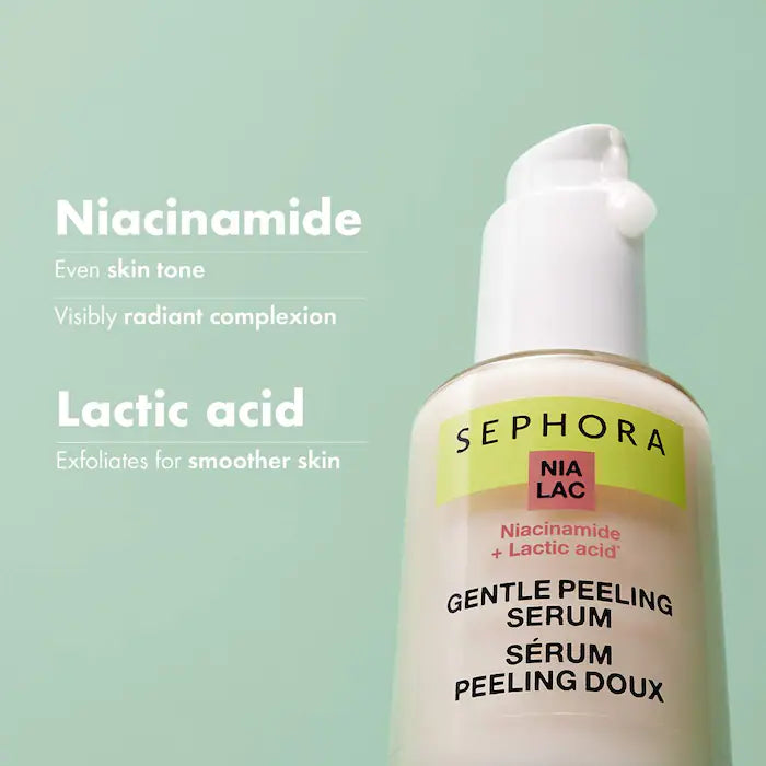 SEPHORA COLLECTION  Gentle Exfoliating Peeling Serum with Niacinamide +  Lactic Acid