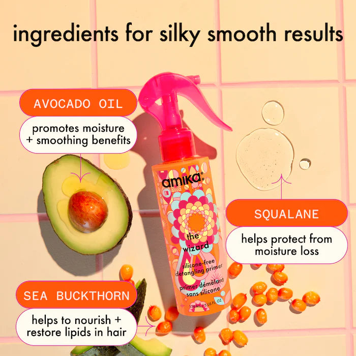 amika  Mini The Wizard Detangling Hair Primer