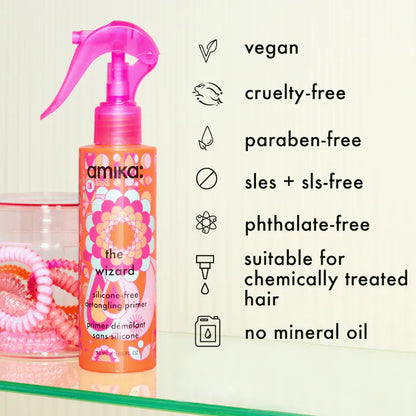 amika  Mini The Wizard Detangling Hair Primer