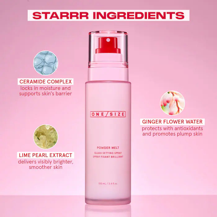 ONE/SIZE by Patrick Starrr  Powder Melt Glass Setting Spray