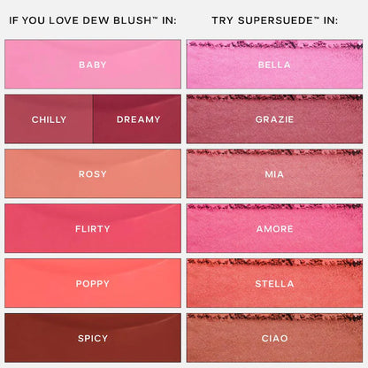 Saie  SuperSuede™ Talc-Free Powder Blush
