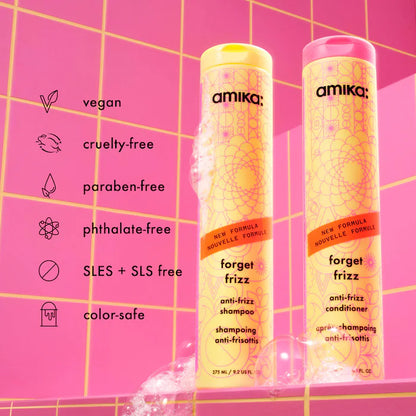 amika  Forget Frizz Anti-Frizz Shampoo