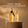 L'Occitane Almond Cleansing Shower Oil – Refillable Moisturizing Body Wash with Almond Oil for Soft, Nourished Skin